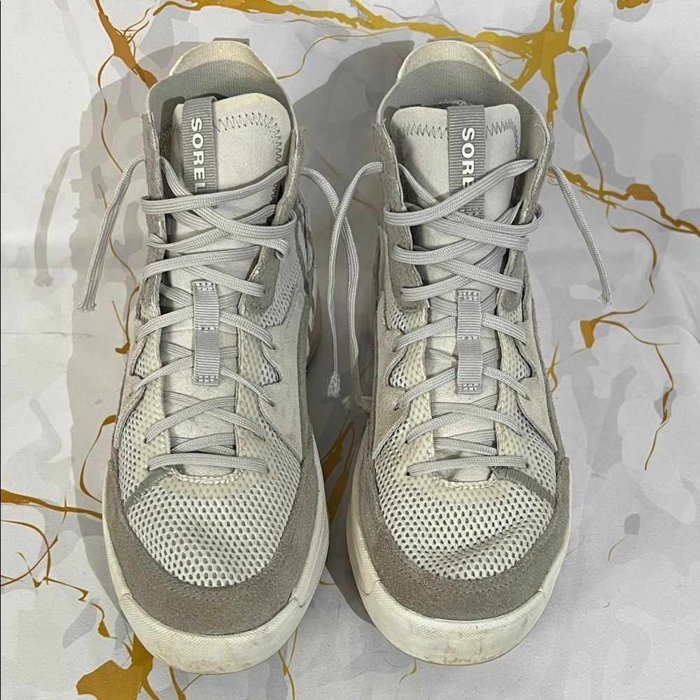 *🍁FALL VIBE🍁
Sorel ONA 503 Knit Mid sneaker in the Moonstone/Dove colorway - Picture 6 of 13